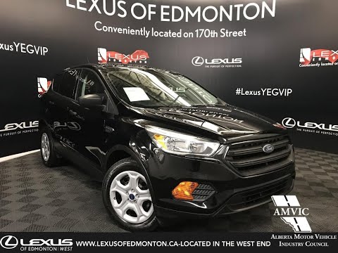 Used Black 2017 Ford Escape S Review - Fort Saskatchewan, Alberta, Canada