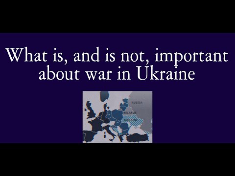 What is, and is not, important about war in Ukraine. Middle Nation Podcast (E:15)
