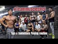 Lahat wasak! | Solid work out w/Teammusclechef | 2weeks out mcfit posing tips & guidelines|