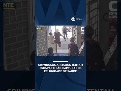 Criminosos tentam fugir e são capturados dentro de UBS em São José dos Campos (SP) |#PrimeiroImpacto