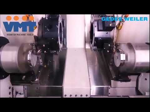 GDW-Highly precise innovative, CNC turn-mill, Sub spindles mill turns, Twin Turret machines