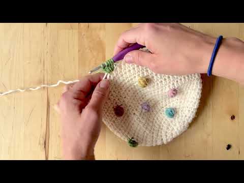 How to Color Change on Bobble Stitch