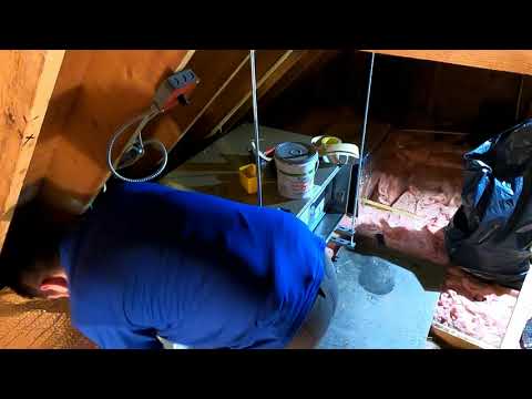 Hot to install a Gas Furnace in an attic