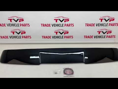 Fits Mercedes Vito W447 2015-2023 Rear Tailgate Roof Boot Lip Spoiler Gloss Black video