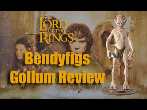 The Noble Collection Lord of the Rings Gollum Bendyfig – Poseable Collectible Figure Video Preview