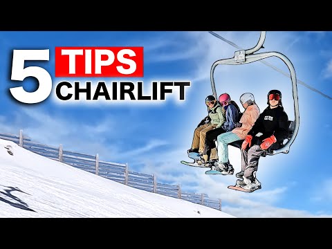5 Tips for Riding the Chairlift - Beginner Snowboarding