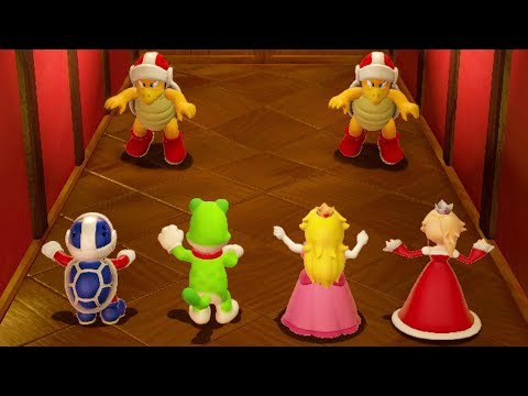 Super Mario 3D World 100% Walkthrough - World Mushroom (4 Players)