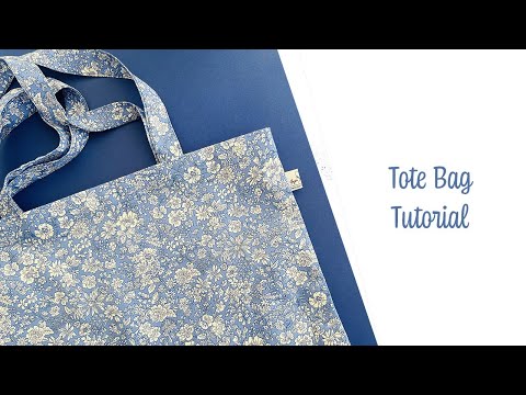 DIY Tote bag - perfect for beginners- Sewing tutorial 🧵✨