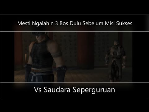 Tenchu 3 Misi 8 Rikimaru - Vs Kaguya Dan Tatsumaru (Game Jadul PS2)