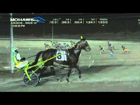 Mohawk, Sbred, April 8, 2016 Race 10