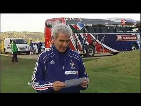 Dispute EVRA DOMENECH DUVERNE à l'entrainement - 20 juin 2010 - Coupe du monde de Football