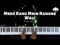 Mere Rang Mein Rangne Wali Piano Cover S P Balasubramaniam Aakash Desai