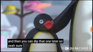 REACTION: Pingu gets carried away (oobi cobi's video)