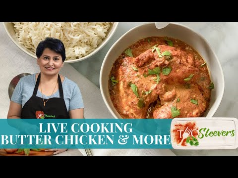 FB: Butter Chicken, PIP rice, Carrot Halva and Garam Masala