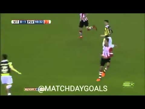 Goal Jorrit Hendrix Vitesse-PSV