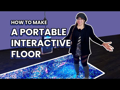 Step-by-step guide: How to Make a Portable Interactive Floor!