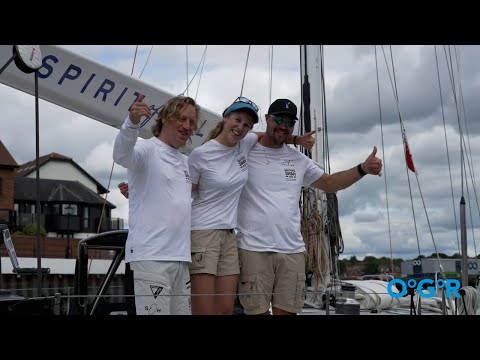 Swan 651 'Spirit of Helsinki' (FIN) arrives in Southampton for the Ocean Globe Race 2023