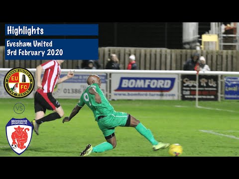 HIGHLIGHTS: Evesham 0 - 6 Bromsgrove Sporting