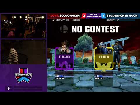 Tripoint Smash 255 - Winners Semifinals - SoulOfficer(Snake) Vs. Studebacher Hoch(Captain Falcon)