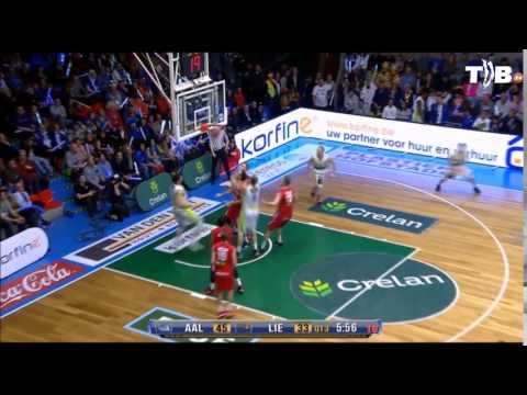 nice fast break finish for Ioane Tofi (Okapi Aalstar)