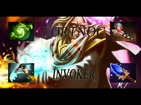 LORTNOC INVOKER VS 7K MMR TA - BEAUTIFUL SNIPE COMBO