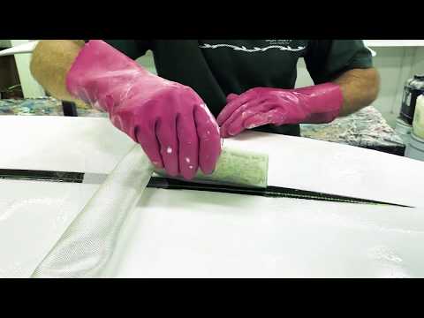 EXO FLEX TECHNOLOGY surfboard construction