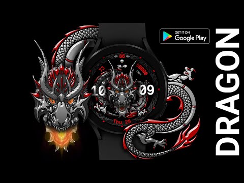 Dragon Fire Watch Face 007