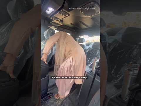 How to sit in the back seats of Thar | Full Video available on channel #thar #travel #viral