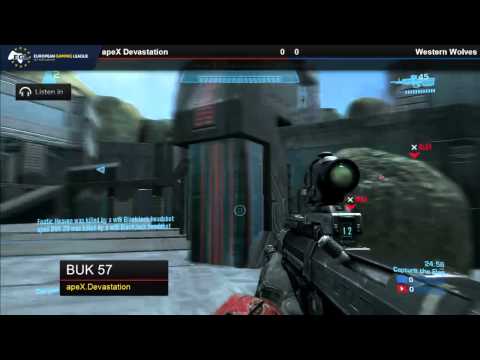 EGL5 : Halo Reach : Apex Devastation vs Western Wolves : Map 1 Part 1- LB Final