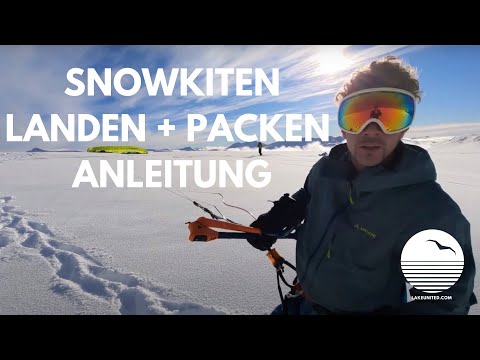 KnowHow: SNOWKITEN - Kites selber LANDEN + PACKEN by LakeUnited