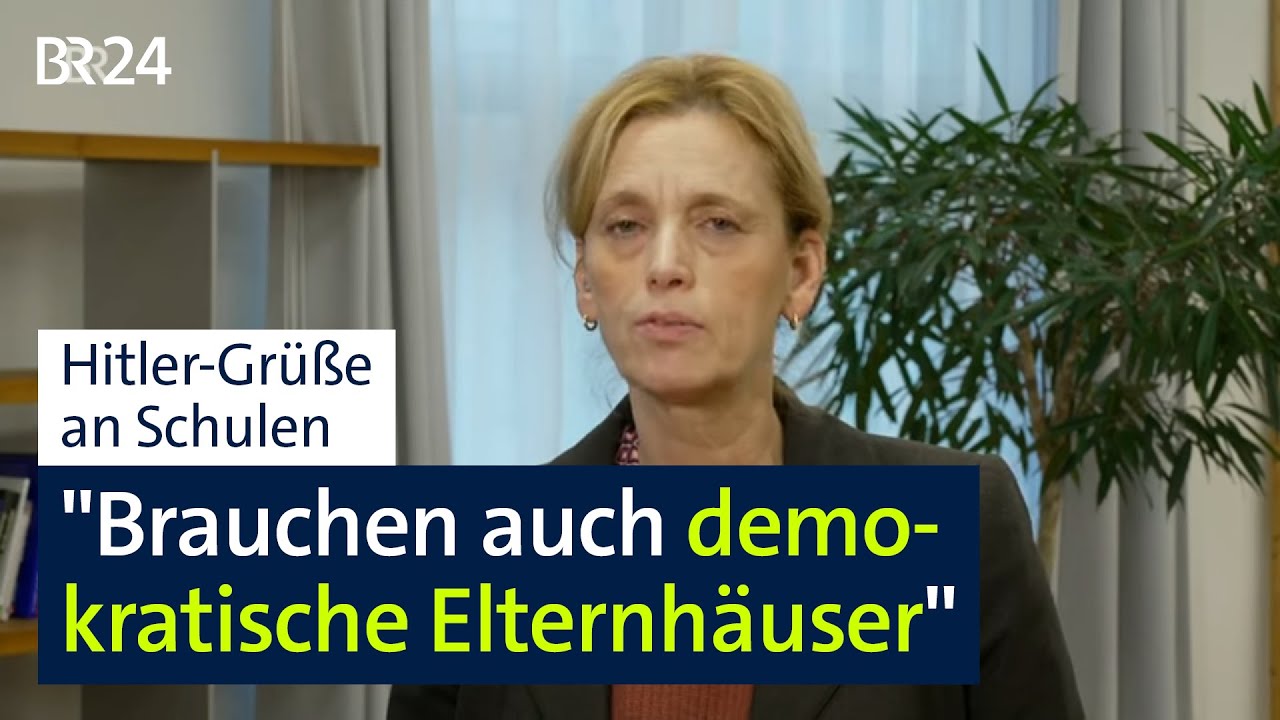 Bildungsministerin Karin Prien (CDU) zu Rechtsextremismus-Fälle in Schulen | Kontrovers | BR24