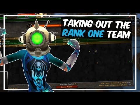 BEATING THE RANK ONE 2v2 TEAM!!