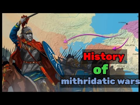 History of Mithridatic wars. Short animated Documentary