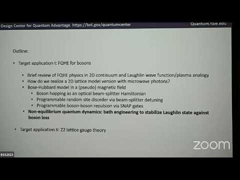 BSS2023, Steven Girvin, Superconducting qubits and quantum simulation 2, July 25