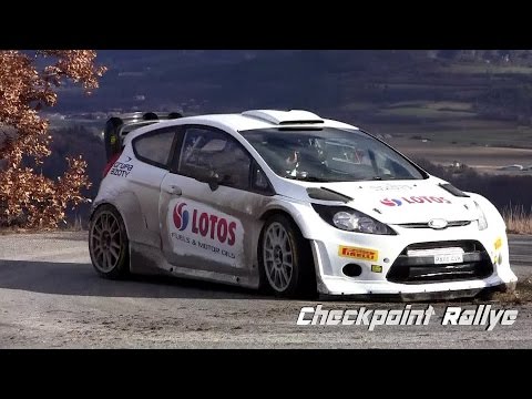 TEST Monte Carlo 2015 Robert Kubica Fiesta WRC PURE Sound
