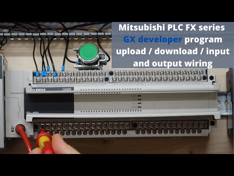 Mitsubishi FX3U-64MR/ES Modular PLC