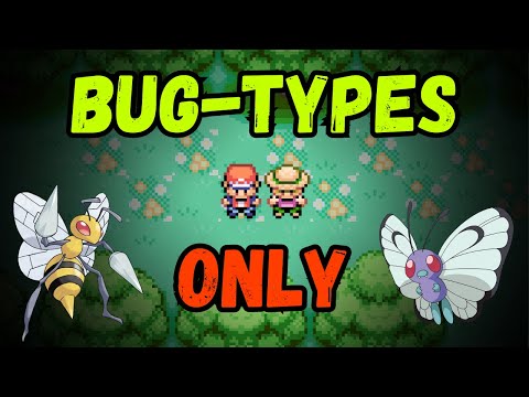 Can You Beat Pokemon LeafGreen ONLY Using Bug-Types?
