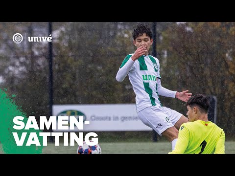 FC Groningen O16 - SC Cambuur (oefenduel) | Samenvatting