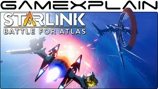 23 Minutes of Star Fox in Starlink: Battle for Atlas DIRECT FEED Gameplay (Nintendo Switch)