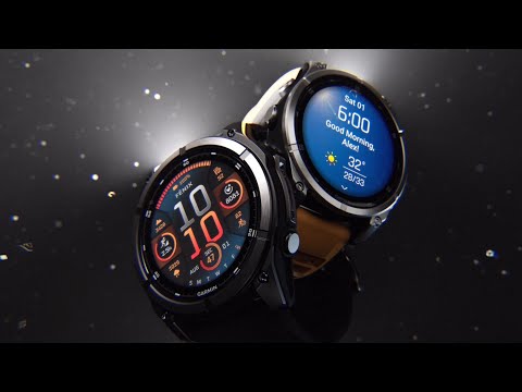 Garmin fenix 8 43mm AMOLED GPS Smartwatch, Silver with