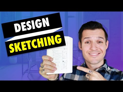 Design Sketching for Web Designers Product Designers | Jesse Showalter Design Process