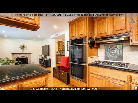 Priced at $1,175,000 - 15772 Belfast Lane, Huntington Beach, CA 92647