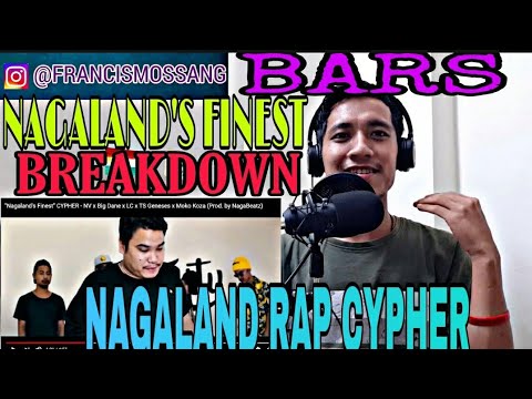 Nagaland's Finest Rap CYPHER - NV x Big Dane x LC x TS Geneses x Moko Koza (NagaBeatz)[NE REACTION]