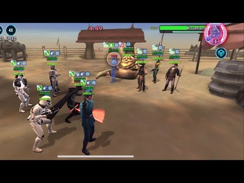 SLKR First Order vs Jabba Hutt Cartel GAC