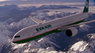 preview picture of video 'EVA Air, 777-300ER Flying Shots - Unravel Travel TV'