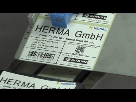 Herma Aukštos rankenos etiketės A4, 25,4 x 16,9 mm, iš popieriaus - 10916 video