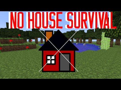 NicsterV - I FOUND A WITCH! - Minecraft "No House Survival" Episode 1