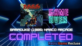Baraduke (1985) Namco arcade ending [Retro Gaming]