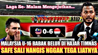 Download lagu SAFE SALI LANSUNG MENANGIS.!! Usia Malaysian U-16 Di Obrak-abrik Timnas Sampai Tak Tega Liatnya mp3
