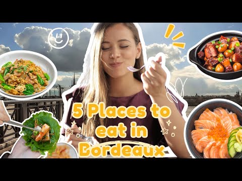 5 Places to eat in Bordeaux